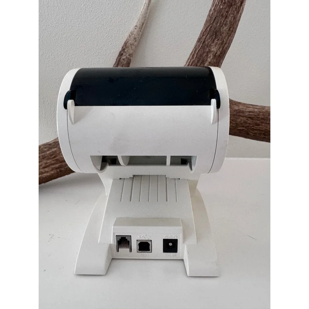 SII Seiko Instruments Smart Label Printer 440 Thermal USB Serial White Teal
